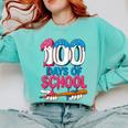 100 Days Of School Baseball Drip Bat 100th Day Of School Boy Comfort Colors Sweatshirt Butter 100 Days Of School Baseball Drip Bat 100th Day Of School Boy Comfort Colors Sweatshirt Butter