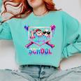 100 Days Of School Baseball Drip Boys For Men Kids Comfort Colors Sweatshirt Butter 100 Days Of School Baseball Drip Boys For Men Kids Comfort Colors Sweatshirt Butter