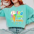 100 Days Of School Baseball Ice Cream Drip Boys Kids Player Comfort Colors Sweatshirt Butter 100 Days Of School Baseball Ice Cream Drip Boys Kids Player Comfort Colors Sweatshirt Butter