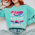 100 Days Of School Baseball Lover Donut Drip Boy Girl Comfort Colors Sweatshirt Butter