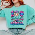 100 Days Of School Baseball Sports Drip Graphic Comfort Colors Sweatshirt Butter 100 Days Of School Baseball Sports Drip Graphic Comfort Colors Sweatshirt Butter