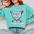 100 Days Of School Boy Kids Baseball Ice Cream Drip Teacher Comfort Colors Sweatshirt Butter 100 Days Of School Boy Kids Baseball Ice Cream Drip Teacher Comfort Colors Sweatshirt Butter