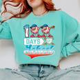 100 Days Of School Boys Baseball Drip 100th Day Dabbing Ball Comfort Colors Sweatshirt Butter 100 Days Of School Boys Baseball Drip 100th Day Dabbing Ball Comfort Colors Sweatshirt Butter