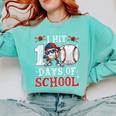 100 Days Of School Dabbing Baseball Hit Student Kids Boys Comfort Colors Sweatshirt Butter 100 Days Of School Dabbing Baseball Hit Student Kids Boys Comfort Colors Sweatshirt Butter