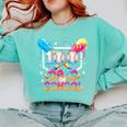 100 Days Of School Ice Cream Baseball Player For Kids Boys Comfort Colors Sweatshirt Butter 100 Days Of School Ice Cream Baseball Player For Kids Boys Comfort Colors Sweatshirt Butter