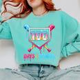 100 Days Of School Ice Cream Drip Baseball 100 Days Smarter Comfort Colors Sweatshirt Butter 100 Days Of School Ice Cream Drip Baseball 100 Days Smarter Comfort Colors Sweatshirt Butter