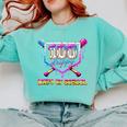 100 Drippy Days Of School Baseball For Boy Kids Comfort Colors Sweatshirt Butter 100 Drippy Days Of School Baseball For Boy Kids Comfort Colors Sweatshirt Butter
