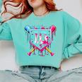 10th Birthday Boys Baseball Ice Cream Drip Boys Baseball Comfort Colors Sweatshirt Butter 10th Birthday Boys Baseball Ice Cream Drip Boys Baseball Comfort Colors Sweatshirt Butter