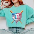 11th Birthday 11yr 2014 Baseball 11 Player 11th Birthday Comfort Colors Sweatshirt Butter