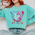 12th Birthday Boys Baseball Ice Cream Drip Boys Baseball Comfort Colors Sweatshirt Butter 12th Birthday Boys Baseball Ice Cream Drip Boys Baseball Comfort Colors Sweatshirt Butter