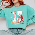 13 Years Old Baseball Birthday Boy 13th Bday Party Comfort Colors Sweatshirt Butter