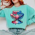 2026 American Flag Baseball Ice Cream Drip Bats Boys Comfort Colors Sweatshirt Butter 2026 American Flag Baseball Ice Cream Drip Bats Boys Comfort Colors Sweatshirt Butter