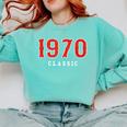55 Year Old 1970 Classic Baseball Fan 55th Birthday Comfort Colors Sweatshirt Butter 55 Year Old 1970 Classic Baseball Fan 55th Birthday Comfort Colors Sweatshirt Butter