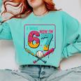 I Was 6 Now Im 7 Ice Cream Drip Baseball For Men Women Kids Comfort Colors Sweatshirt Butter I Was 6 Now Im 7 Ice Cream Drip Baseball For Men Women Kids Comfort Colors Sweatshirt Butter