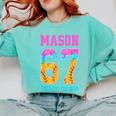 6 7 Mason Baseball Drip Comfort Colors Sweatshirt Butter 6 7 Mason Baseball Drip Comfort Colors Sweatshirt Butter