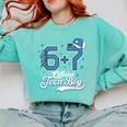 6 7 Meme Official Teenager 13th Birthday Baseball Boy Comfort Colors Sweatshirt Butter 6 7 Meme Official Teenager 13th Birthday Baseball Boy Comfort Colors Sweatshirt Butter