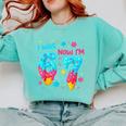 I Was 6 Now I'm 7 67 Birthday Baseball Drip 7 Year Old Comfort Colors Sweatshirt Butter I Was 6 Now I'm 7 67 Birthday Baseball Drip 7 Year Old Comfort Colors Sweatshirt Butter
