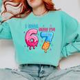 I Was 6 Now I'm 7 Meme Six Seven Baseball 7th Birthday Comfort Colors Sweatshirt Butter I Was 6 Now I'm 7 Meme Six Seven Baseball 7th Birthday Comfort Colors Sweatshirt Butter