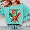67 Baseball Drip Christmas Meme Six Seven Gen Alpha Slang Comfort Colors Sweatshirt Butter 67 Baseball Drip Christmas Meme Six Seven Gen Alpha Slang Comfort Colors Sweatshirt Butter