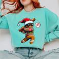 67 Gingerbread Man Playing Baseball Christmas 6 7 Meme Comfort Colors Sweatshirt Butter 67 Gingerbread Man Playing Baseball Christmas 6 7 Meme Comfort Colors Sweatshirt Butter