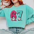 67 Ice Cream Drip Baseball Gen Alpha Slang Six Seven Meme Comfort Colors Sweatshirt Butter 67 Ice Cream Drip Baseball Gen Alpha Slang Six Seven Meme Comfort Colors Sweatshirt Butter