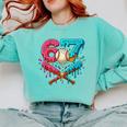 67 Ice Cream Drip Baseball Meme – Six Seven Gen Alpha Comfort Colors Sweatshirt Butter
