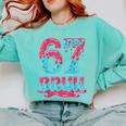 67 Ice Cream Drip Baseball For Men Women Kids Comfort Colors Sweatshirt Butter 67 Ice Cream Drip Baseball For Men Women Kids Comfort Colors Sweatshirt Butter