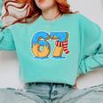 67 Ice Cream Drip Six Seven Baseball Drip 67 Boys Meme Comfort Colors Sweatshirt Butter