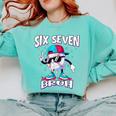 67 Meme Six Seven Baseball Ice Cream Drip Girls Boys Comfort Colors Sweatshirt Butter 67 Meme Six Seven Baseball Ice Cream Drip Girls Boys Comfort Colors Sweatshirt Butter