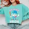 67 Six Seven Baseball Ice Cream Drip Number 67 Player Comfort Colors Sweatshirt Butter 67 Six Seven Baseball Ice Cream Drip Number 67 Player Comfort Colors Sweatshirt Butter