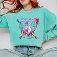 6th Birthday Boys Baseball Ice Cream Drip Boys Baseball Comfort Colors Sweatshirt Butter 6th Birthday Boys Baseball Ice Cream Drip Boys Baseball Comfort Colors Sweatshirt Butter