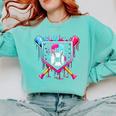 8th Birthday Boys Baseball Ice Cream Drip Boys Baseball Comfort Colors Sweatshirt Butter 8th Birthday Boys Baseball Ice Cream Drip Boys Baseball Comfort Colors Sweatshirt Butter