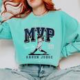 Aaron Judge 2025 AL MVP New York Baseball MLBPA Comfort Colors Sweatshirt Butter Aaron Judge 2025 AL MVP New York Baseball MLBPA Comfort Colors Sweatshirt Butter