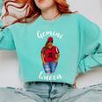 African American Baseball Mom Gemini Queen Zodiac Sign Comfort Colors Sweatshirt Butter African American Baseball Mom Gemini Queen Zodiac Sign Comfort Colors Sweatshirt Butter