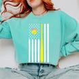 American Flag Baseball Mom Team Comfort Colors Sweatshirt Butter American Flag Baseball Mom Team Comfort Colors Sweatshirt Butter