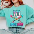 Baseball 10 Year Old Ice Cream Drip 10th Bday Double Digits Comfort Colors Sweatshirt Butter Baseball 10 Year Old Ice Cream Drip 10th Bday Double Digits Comfort Colors Sweatshirt Butter