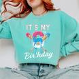 Baseball 6 Year Old Ice Cream Drip 6th Birthday Boy Number 6 Comfort Colors Sweatshirt Butter Baseball 6 Year Old Ice Cream Drip 6th Birthday Boy Number 6 Comfort Colors Sweatshirt Butter