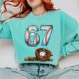 Baseball 67 Six Seven Meme 6-7 Drip Baseball Boys Men Comfort Colors Sweatshirt Butter Baseball 67 Six Seven Meme 6-7 Drip Baseball Boys Men Comfort Colors Sweatshirt Butter
