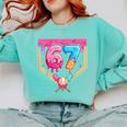 Baseball 67 Six Seven Meme Drip 6 7 Boys Girl Kids Comfort Colors Sweatshirt Butter Baseball 67 Six Seven Meme Drip 6 7 Boys Girl Kids Comfort Colors Sweatshirt Butter