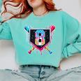 Baseball 8 Year Old Boy Ice Cream Drip 8th Birthday Player Comfort Colors Sweatshirt Butter Baseball 8 Year Old Boy Ice Cream Drip 8th Birthday Player Comfort Colors Sweatshirt Butter