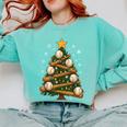 Baseball Bat Christmas Tree Lights Holiday Xmas Comfort Colors Sweatshirt Butter Baseball Bat Christmas Tree Lights Holiday Xmas Comfort Colors Sweatshirt Butter