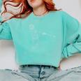 Baseball Batter Line Abstract Geometry Team Player Family Comfort Colors Sweatshirt Butter