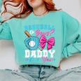 Baseball Or Bows Daddy Loves You Gender Reveal Family Comfort Colors Sweatshirt Butter Baseball Or Bows Daddy Loves You Gender Reveal Family Comfort Colors Sweatshirt Butter