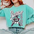 Baseball Catcher Gear Home Plate Comfort Colors Sweatshirt Butter Baseball Catcher Gear Home Plate Comfort Colors Sweatshirt Butter
