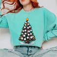 Baseball Christmas Tree Men Boys Youth Santa Sports Comfort Colors Sweatshirt Butter Baseball Christmas Tree Men Boys Youth Santa Sports Comfort Colors Sweatshirt Butter