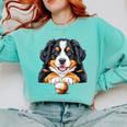 Baseball Dog Men & Women Comfort Colors Sweatshirt Butter Baseball Dog Men & Women Comfort Colors Sweatshirt Butter