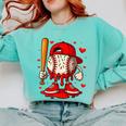Baseball Drip Ice Cream Apparel Boys Kids Valentines Day Comfort Colors Sweatshirt Butter