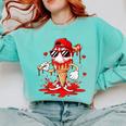 Baseball Drip Ice Cream Apparel Youth Boys Valentines Comfort Colors Sweatshirt Butter Baseball Drip Ice Cream Apparel Youth Boys Valentines Comfort Colors Sweatshirt Butter