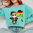 Baseball Drip Ice Cream Boys Youth Kids History Month Comfort Colors Sweatshirt Butter Baseball Drip Ice Cream Boys Youth Kids History Month Comfort Colors Sweatshirt Butter