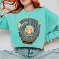 Baseball Drip Ice Cream Glove With Sprinkles And Ball Youth Premium Tri-Blend Comfort Colors Sweatshirt Butter Baseball Drip Ice Cream Glove With Sprinkles And Ball Youth Premium Tri-Blend Comfort Colors Sweatshirt Butter